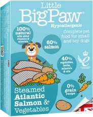 Little Big Paw Atlantic Salmón & Vegetales - 7 Unidades Para Perro